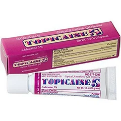 Esba Labs Topical Pain Relief Topicaine 5% Strength Lidocaine Topical Gel 10 Gram, 1/EA