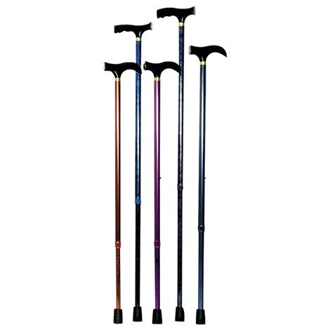 Essential Medical Steppin Out T-Handle Adjustable Straight Cane