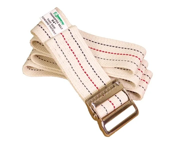 Essential Medical Supply Woven Gait Belt with Metal Buckle