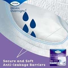 Essity Unisex Adult Absorbent Underwear TENA ProSkin Overnight™ Super Pull On with Tear Away Seams Medium Disposable Heavy Absorbency - Image 2
