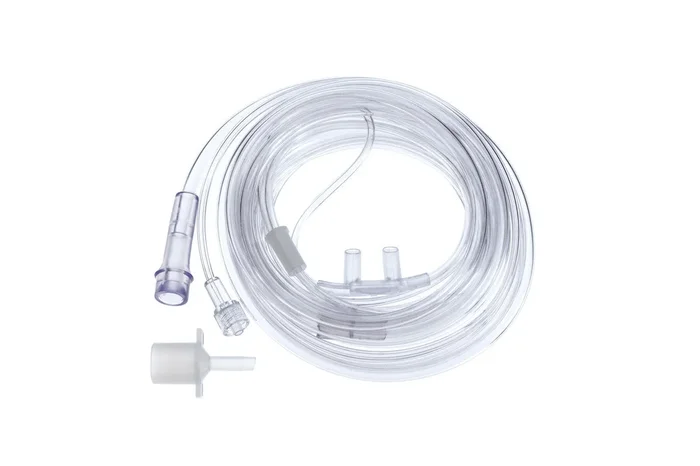 ETCO2 Sampling Softech Bi-Flo Cannula, Female Luer Connector
