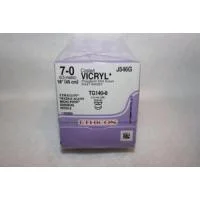 Ethicon Suture Coated Vicryl Vio BRD DA TG140-8, TG140-8, 7-0 18in, 12/bx