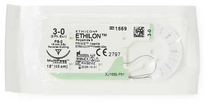 Ethilon Nonabsorbable Suture With Needle