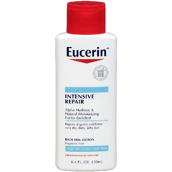 Eucerin Plus Intensive Repair Dry Skin Lotion 8.4 oz