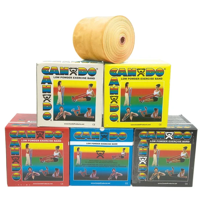Exercise Bands, Low Powder, 6 yds Roll
