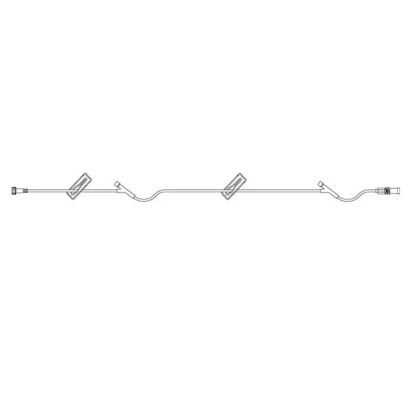 Extension Set, 32 Inch, 2 Prepierced Y-Sites, Secure Lock, 48/Cs