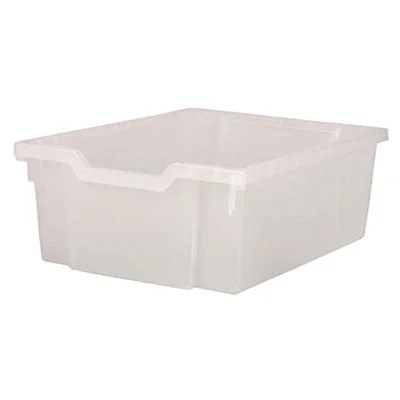 F2 Gratnell Plastic Tray, Translucent – 15-2206