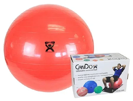 Fabrication Enterprises CanDo Exercise Ball Red – 30-1964