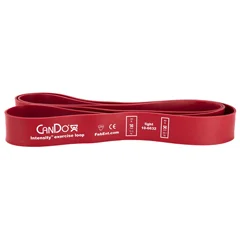 Fabrication Enterprises CanDo Intensity Loop, 40 Exerciser, Light, Red, 25 – 40 lb