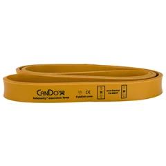 Fabrication Enterprises CanDo Intensity Loop, 40 Exerciser, XXX-Heavy, Gold, 85 – 120 lb
