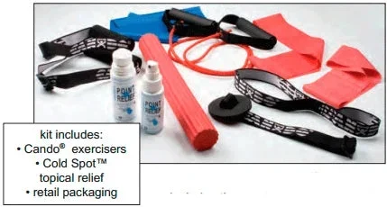 Fabrication Enterprises Cando Knee and Hip Rehab Kit – 1193888