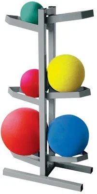 Fabrication Enterprises Cando Plyometric Ball Rack 12 X 20 X 32 Inch, Two-Sided Vertical – 446966