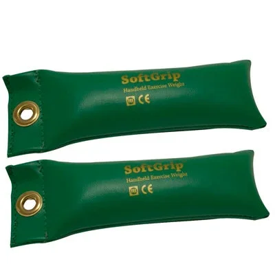Fabrication Enterprises CanDo SoftGrip Hand Weight 2 lbs. – 10-0353-2