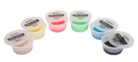 Fabrication Enterprises CanDo Therapy Putty Set Assorted Firmness 2 oz. – 258136
