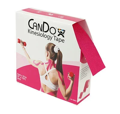 Fabrication Enterprises Kinesiology Tape Cando Skin Friendly Cotton / Rayon 2 Inch X 103 Foot Pink Nonsterile – 24-4863