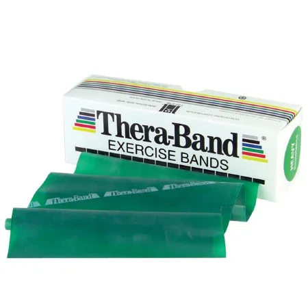 Fabrication Enterprises Thera-Band Exercise Resistance Band Green 6 Yard Medium Resistance – 10-1002