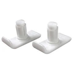 Fabrication Enterprises Walker Accessory, Adjustable glides