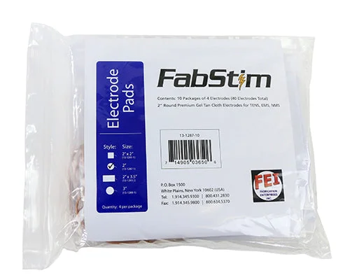 FabStim Electrode, 2″ Round, 40/bag (10 sheets of 4) – 13-1287-10
