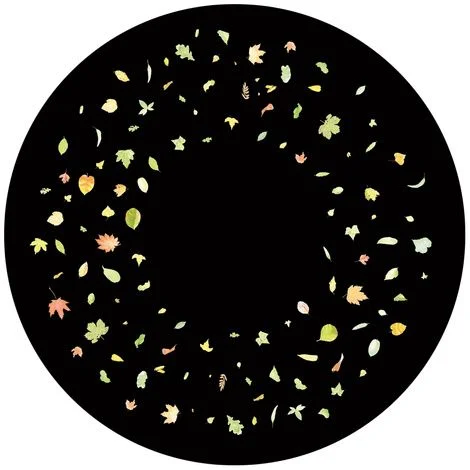 Fall Leaf Abstract Effect Wheel