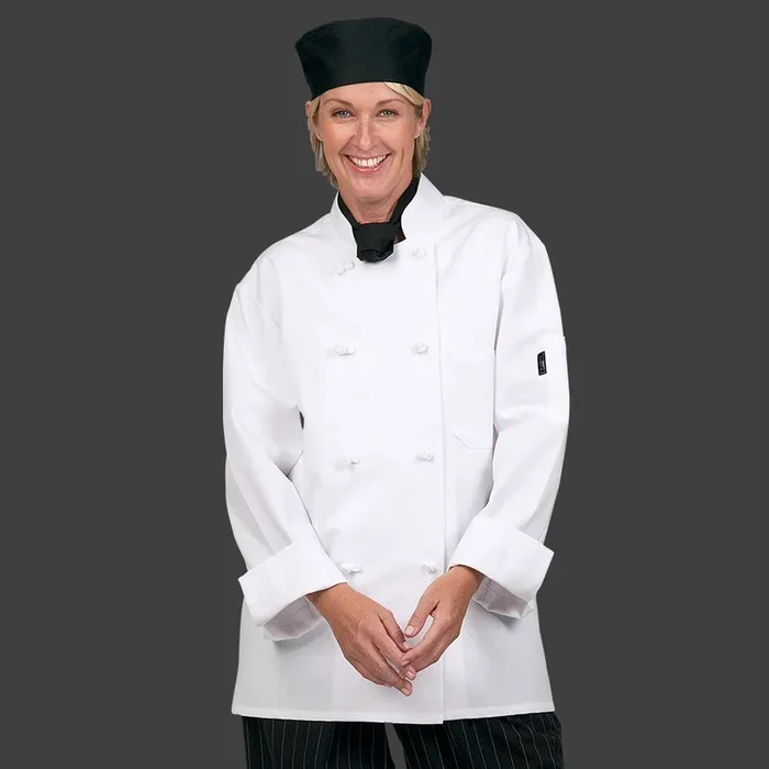 Fashion Seal Healthcare Chef Apparel Underarm Vents – White