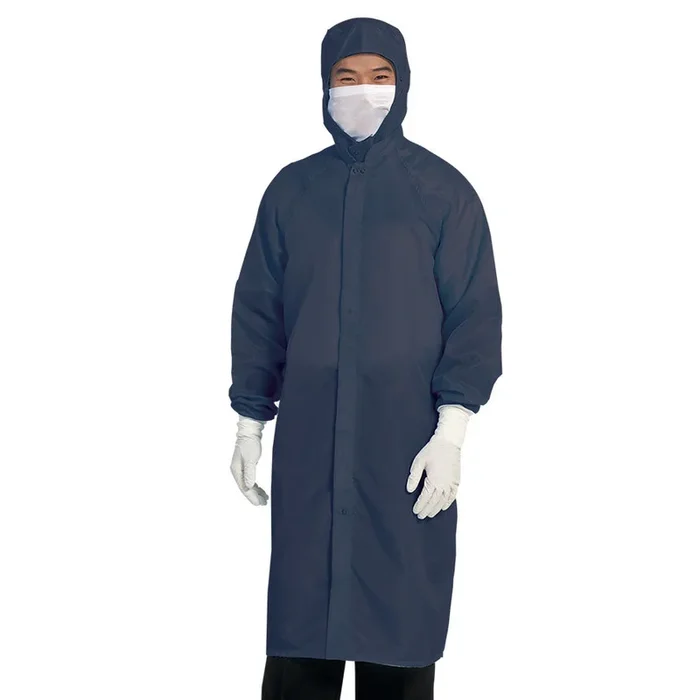 Fashion Seal Healthcare Unisex Frock Polyester Taffeta, Navy
