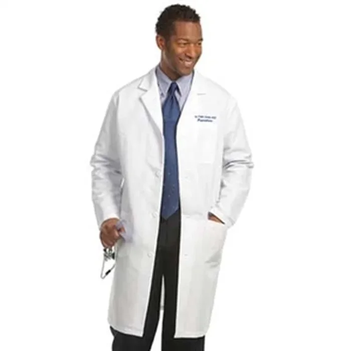 Fashion Seal Uniforms Lab Coat White Size 54 Long Sleeves Knee Length – 482-54