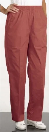 Fashion Seal Uniforms Scrub Pants X-Large Burgundy Female – 7401-XL