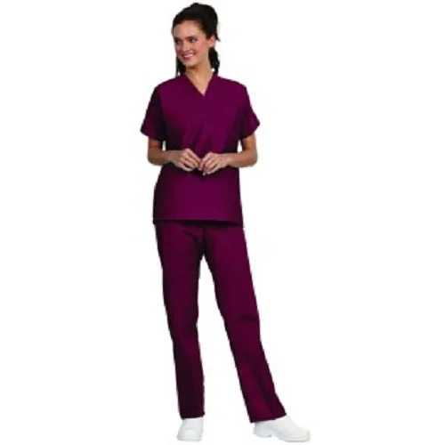 Fashion Seal Uniforms Scrub Shirt Large / Tall Black 1 Pocket Short Sleeves Unisex – 78789-L-8133490LC