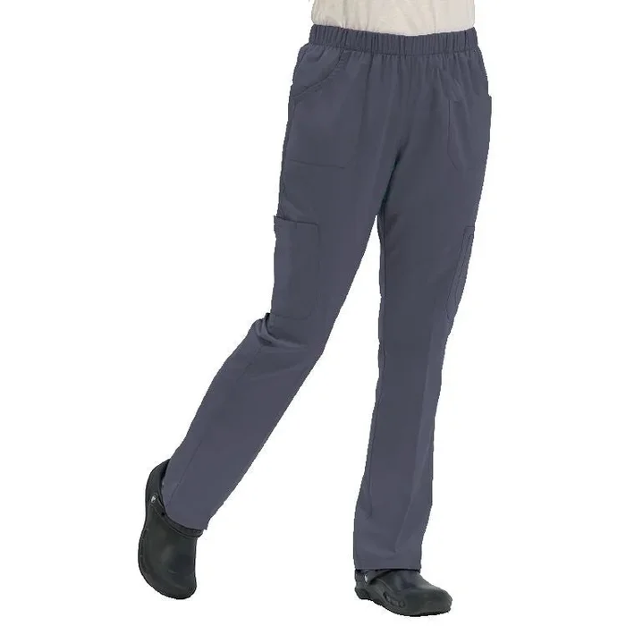 Fashion Seal Uniforms Simply Soft Scrub Pants Cargo Medium Pewter Unisex – 8204-