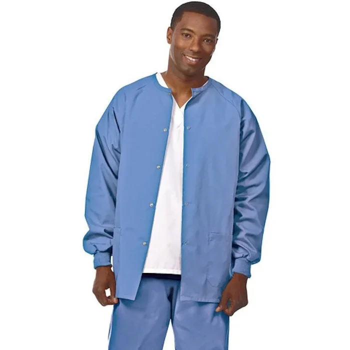 Fashion Seal Uniforms Warm-Up Jacket Purple X-Large Long Raglan Sleeves Hip Length – 7807-XL