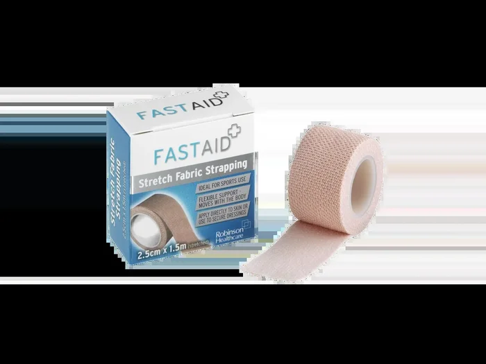 Fast Aid Stretch Fabric Strapping 2.5cm x 1.5m