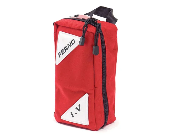 Ferno-Washington BAG, IV KIT MINI PROFESSIONAL MED RED W/O CONTENTS – 819818