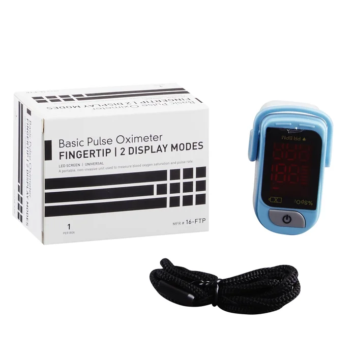 Fingertip Pulse Oximeter McKesson Adult, 16-FTP