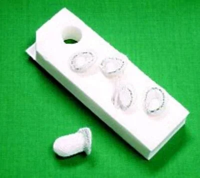 First Aid Auto-Count Surgical Peanut Sponge Cotton 3/8 X 3/4 Inch 5 Count Foam Count Holder Sterile – 31101010