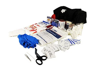 First Aid Kit, Economic Cab Bag, 13″ x 9″ x6″, Black – 16-1916