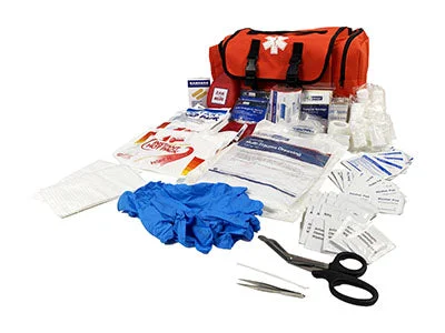 First Aid Kit, Economic Cab Bag, 13″ x 9″ x6″, Orange – 16-1917