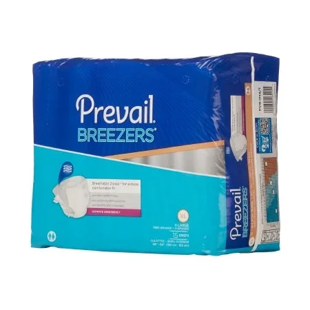 First Quality Adult Incontinent Brief Tab Closure Disposable Heavy Absorbency X-Large