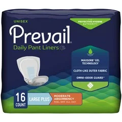 First Quality Prevail® Incontinence Pant Liners – Large Plus, 96/CS