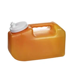 Fisher Scientific 24 Hour Urine Specimen Collection Container Urisafe® 4-1/2 X 6-1/3 X 9-5/8 Inch 3,000 mL (101 oz.) Screw Cap Unprinted NonSterile, 1/EA