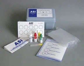 Fisher Scientific ASI Rapid Test Kit RPR Card Test Syphilis Screen Serum / Plasma Sample FDA 510(k) Cleared 500 Tests – 22415119