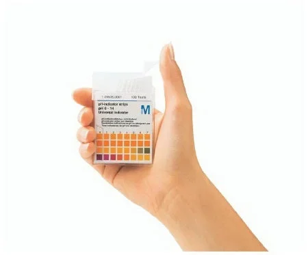 Fisher Scientific EMD Millipore MColorpHast pH Indicator Strip 10 Graduations, 10° to 25°C Storage Requirements, 4 to 7 pH Range, Special Type – 1095420007