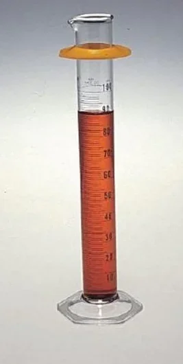Fisher Scientific Fisherbrand Graduated Cylinder Class B, Heavy Round Base Borosilicate Glass 1,000 mL – 085571G