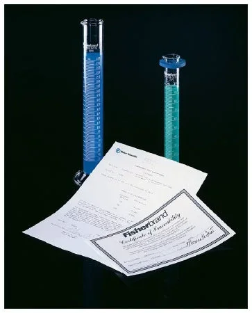 Fisher Scientific Graduated Cylinder Class A Borosilicate Glass 500 mL – 08559F