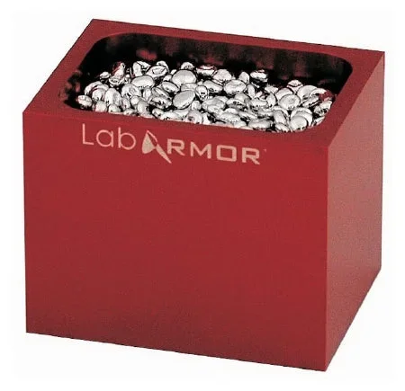 Fisher Scientific Lab Armor Single and Double Bead Block 3 X 3.75 Inch, 0.25 Liter, Red, 2.5 X 3.25 Inch Tube, -112 to 572°F Temperature Range For Standard Commercially Available Dry Bath – 10876013