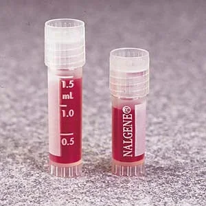 Fisher Scientific Thermo Scientific Nalgene Cryogenic Vial Polypropylene 1.5 mL Screw Cap – 033377Y