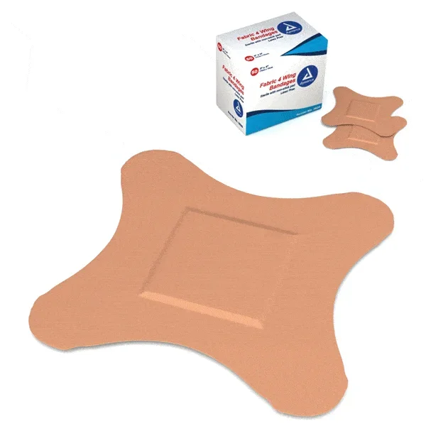 Flexible Fabric Wing Bandages 3 x 3, 50/box (Bandaid)