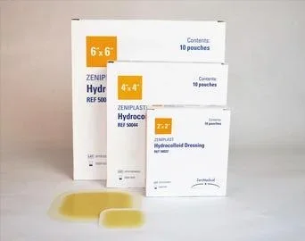 Focus Health Group Zeniplast Hydrocolloid Dressing 4 X 4 Inch Square Sterile – 50044