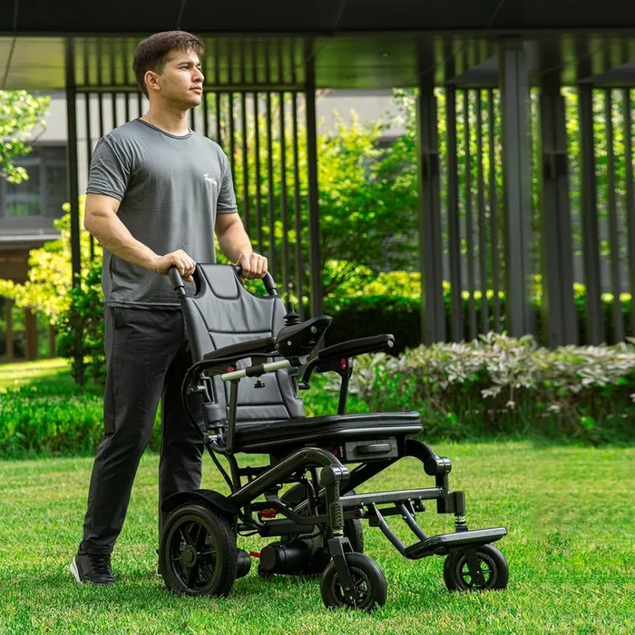 Foldable Electric Wheelchair for Adults – 10 Mile Range, Detachable 10AH Battery Model MSA2230