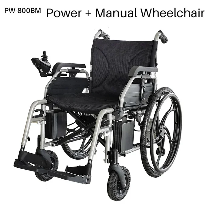 Foldawheel PW-800BM Lightweight Portable Power Wheelchair