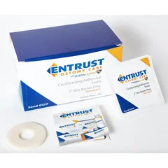Fortis Medical Skin Barrier Ring Entrust Mold to Fit, Standard Wear Adhesive without Tape Without Flange Universal System 2″ Diameter, 20 EA/BX